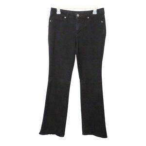 Roz Ali Black Jeans Boot Cut Womens Sz 8 Business Wear, Casual Pants